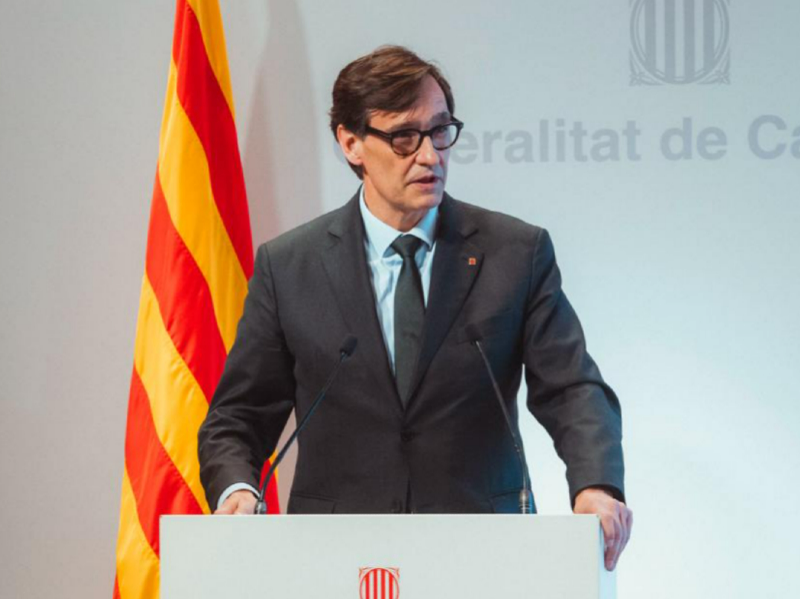 El president Illa a la celebració dels 40 anys de la Coordinació de Trasplantaments a Catalunya 