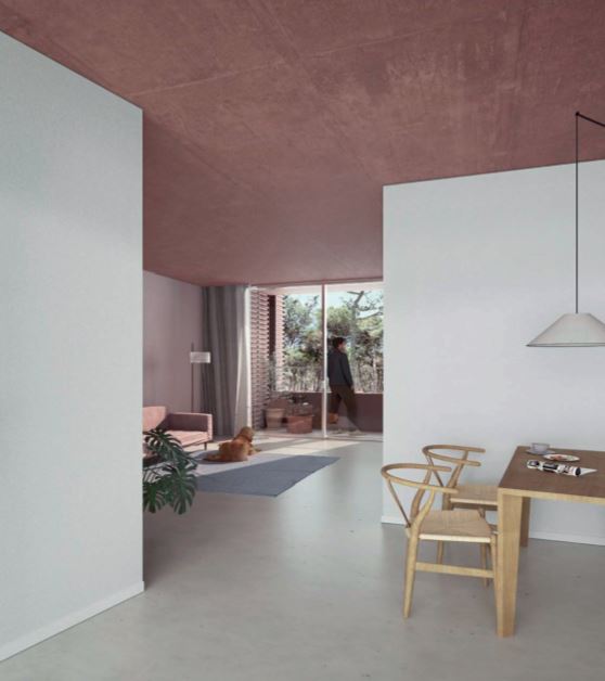 Render de l'interior de la nova promoció