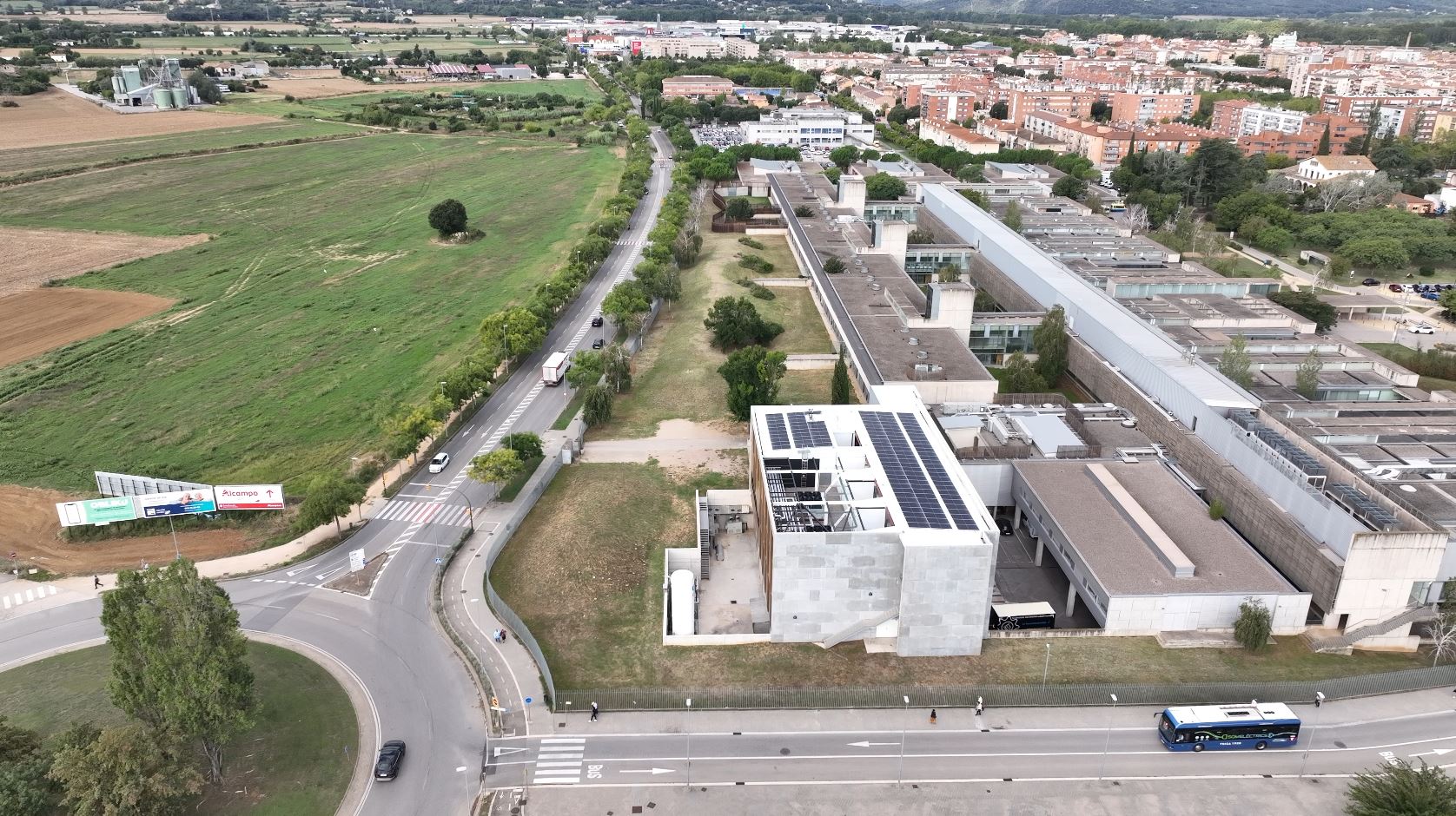Els terrenys on es construirà el nou Campus de Salut de la Regió Sanitària Girona