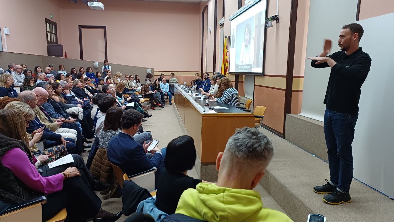 L'acte s'ha celebrat al Departament de Salut.