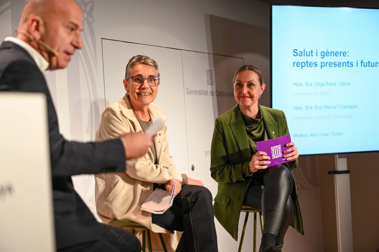 Les conselleres Pané i Menor.