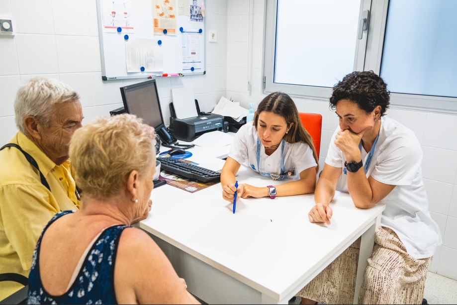 Imatge de l'atenció primària a Lleida