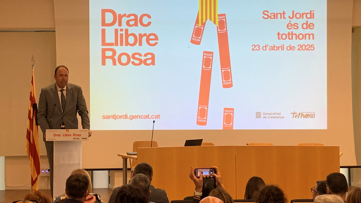 La delegada durant la seva intervenció La delegada durant la seva intervenció