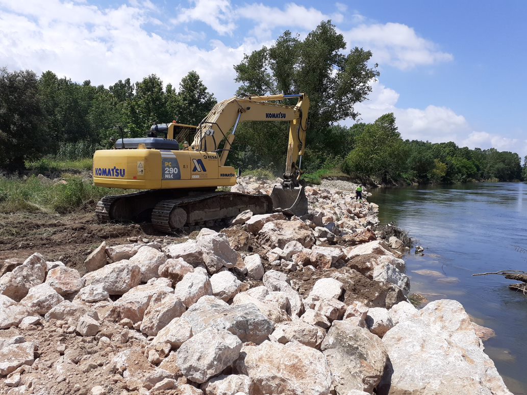 Actuacions per a la protecció davant d’avingudes.