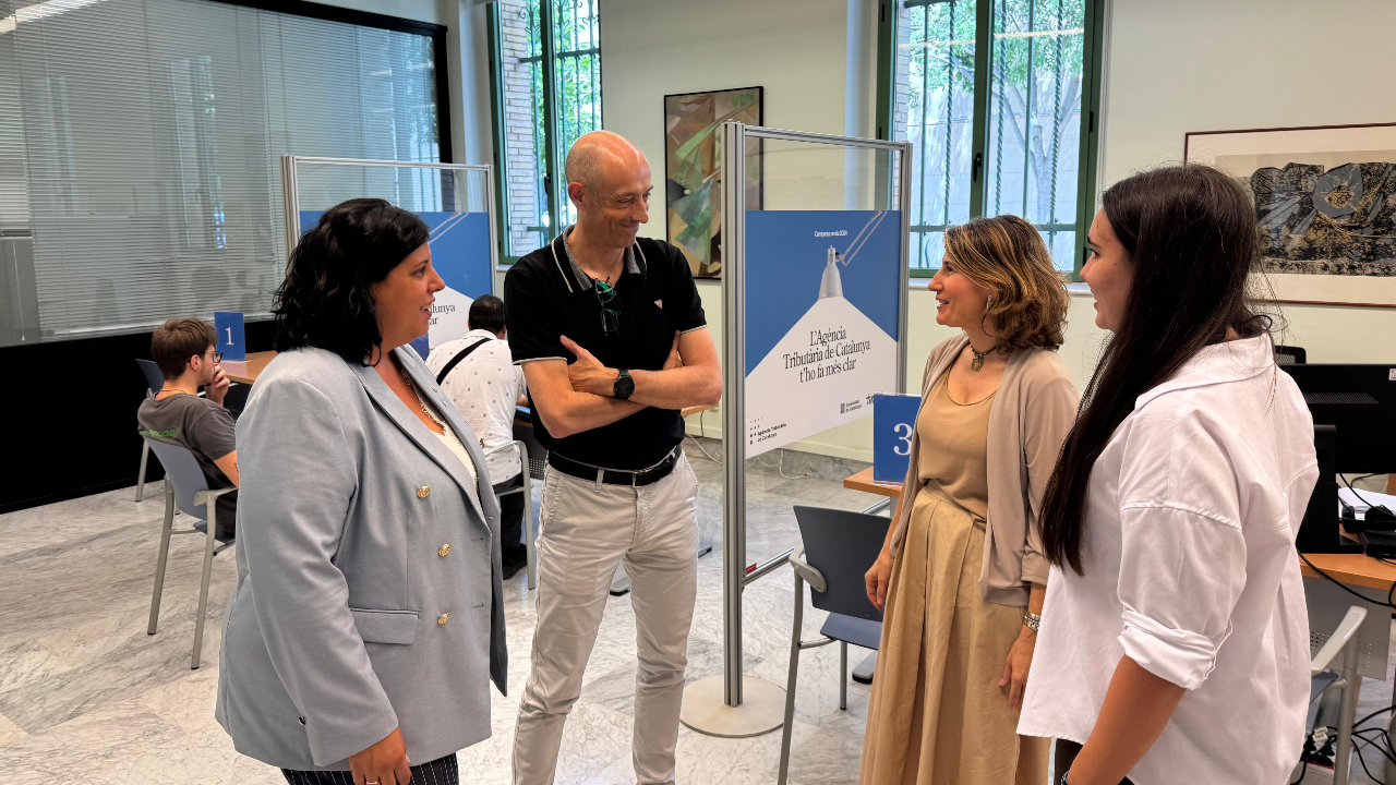Visita a l'oficina de la Declarcació de la Renda de Lleida