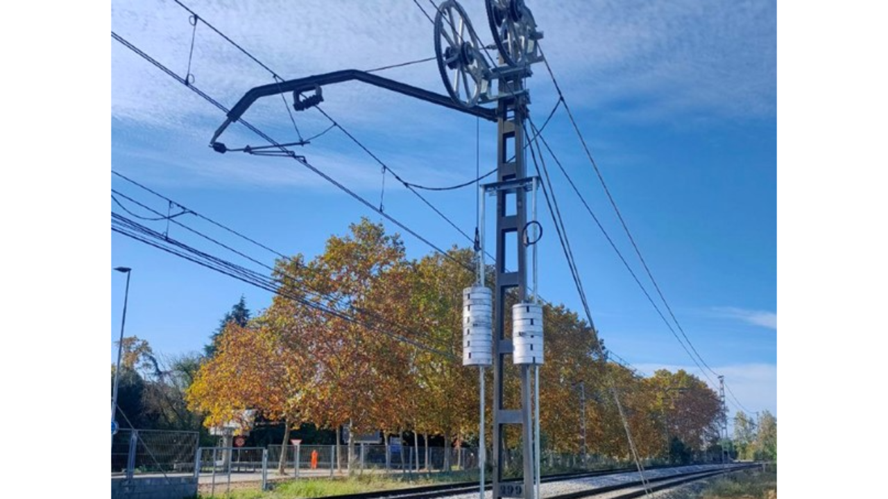 Compensacions dobles instal·lades a la línia Barcelona-Vallès d'FGC.