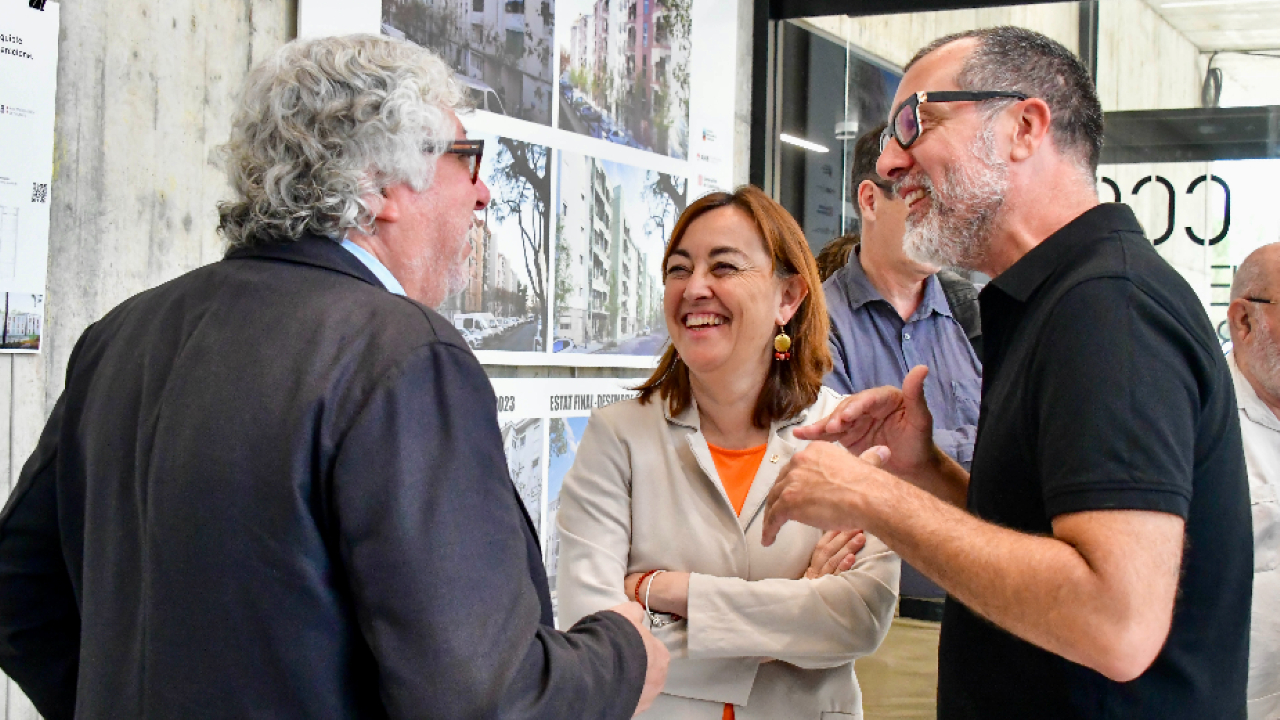 La Consellera Paneque en les Jornades d'habitatge de l'AMB.