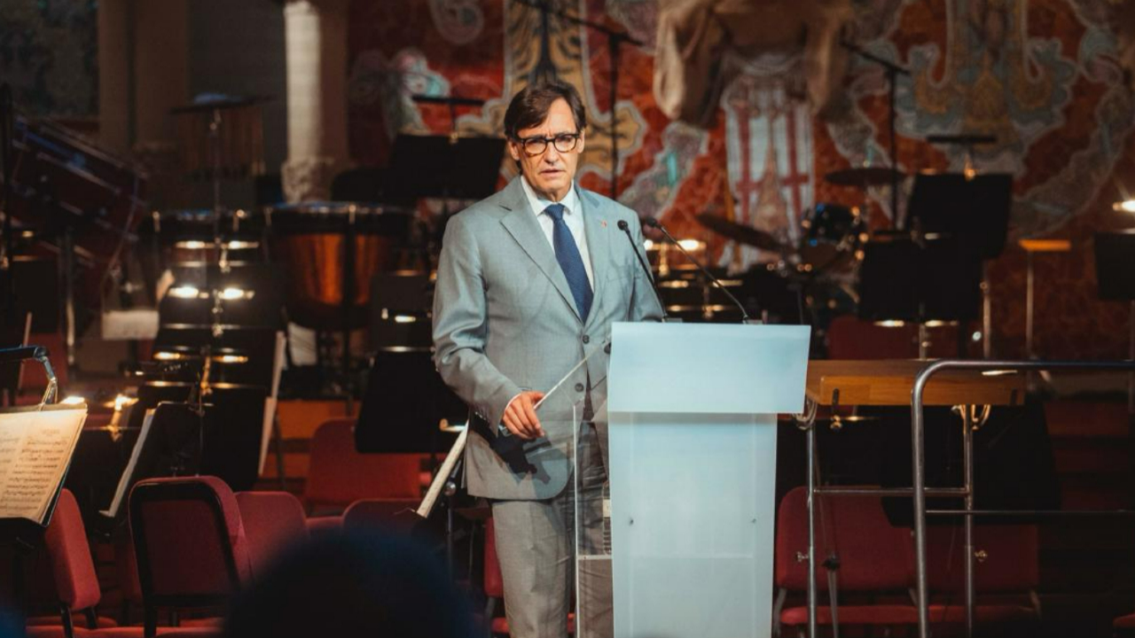 El president Illa ha participat en l'homenatge a Joan Planes "La vida en positiu" El president Illa ha participat en l'homenatge a Joan Planes "La vida en positiu"