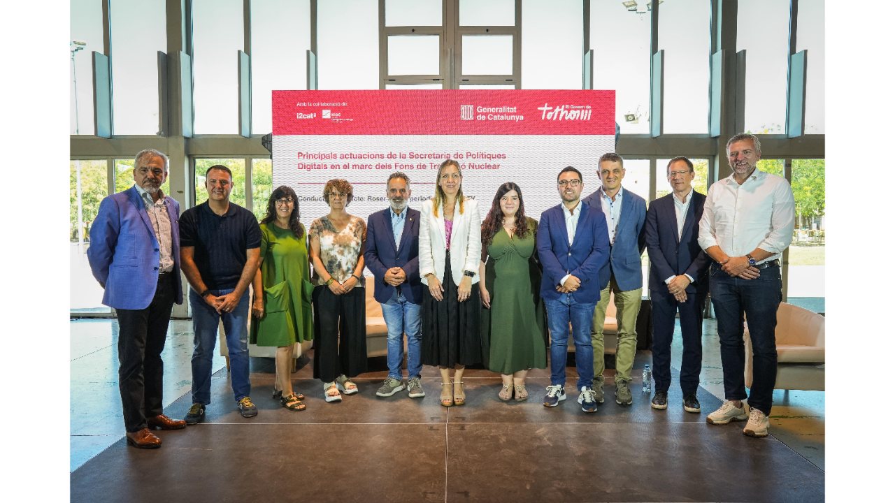 Foto de grup de les entitats impulsores I col·laboradores de les actuacions presentades en la jornada de treball.